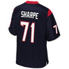 Image of David Sharpe Houston Texans NFL Pro Line Player Jersey Navy
