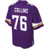 Image of Aviante Collins Minnesota Vikings Pro Line Team Color Player Jersey – Purple 2018/2019