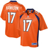 Image of DaeSean Hamilton Denver Broncos NFL Pro Line Player Jersey Orange