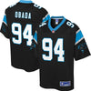 Image of Efe Obada Carolina Panthers Pro Line Player Jersey – Black 2018/2019
