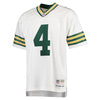 Image of Brett Favre Green Bay Packers Mitchell & Ness 1996 Replica Retired Player Jersey - White