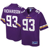 Image of Sheldon Richardson Minnesota Vikings Pro Line Player Jersey – Purple 2018/2019