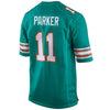 Image of DeVante Parker Miami Dolphins Game Jersey - Aqua 2018/2019