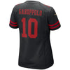 Image of Jimmy Garoppolo San Francisco 49ers Women's Game Jersey – Black 2018/2019