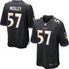 Image of C.J. Mosley Baltimore Ravens Game Jersey - Black 2018/2019