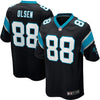 Image of Greg Olsen Carolina Panthers Game Jersey - Black 2018/2019