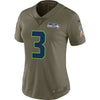 Image of Russell Wilson Seattle Seahawks Women's Salute to Service Limited Jersey - Olive 2018/2019