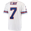 Image of John Elway Denver Broncos Mitchell & Ness Replica Retired Player Jersey - White