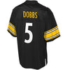 Image of Joshua Dobbs Pittsburgh Steelers Pro Line Team Color Player Jersey – Black 2018/2019
