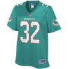 Image of Kenyan Drake Miami Dolphins Pro Line Women's Player Jersey - Aqua 2018/2019