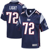 Image of Matt Light New England Patriots Pro Line Retired Player Jersey – Navy 2018/2019