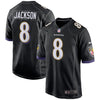 Image of Lamar Jackson Baltimore Ravens Draft Pick Game Jersey – Black 2018/2019