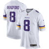 Image of Sam Bradford Minnesota Vikings Game Jersey - White 2018/2019