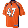 Image of Josey Jewell Denver Broncos NFL Pro Line Player Jersey Orange