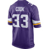 Image of Dalvin Cook Minnesota Vikings Game Jersey - Purple 2018/2019