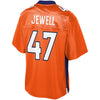 Image of Josey Jewell Denver Broncos NFL Pro Line Player Jersey Orange