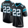 Image of Christian McCaffrey Carolina Panthers Game Jersey - Black 2018/2019