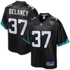 Image of Dee Delaney Jacksonville Jaguars NFL Pro Line Team Player Jersey Black