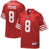 Image of Steve Young San Francisco 49ers Pro Line Retired Player Jersey – Scarlet 2018/2019