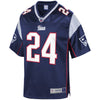 Image of Ty Law New England Patriots Pro Line Retired Team Player Jersey – Navy 2018/2019
