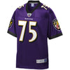 Image of Jonathan Ogden Baltimore Ravens Pro Line Retired Player Jersey – Purple 2018/2019