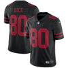 Image of Jerry Rice San Francisco 49ers Retired Player Vapor Untouchable Limited Throwback Jersey - Black 2018/2019