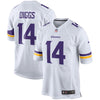 Image of Stefon Diggs Minnesota Vikings Game Jersey - White 2018/2019