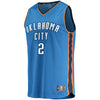 Image of Raymond Felton Oklahoma City Thunder Branded Fast Break Player Jersey Blue - Icon Edition