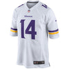 Image of Stefon Diggs Minnesota Vikings Game Jersey - White 2018/2019