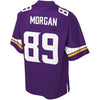 Image of David Morgan Minnesota Vikings Pro Line Team Color Player Jersey – Purple 2018/2019