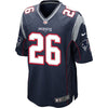 Image of Sony Michel New England Patriots Draft First Round Pick #2 Game Jersey – Navy 2018/2019