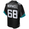 Image of Andrew Norwell Jacksonville Jaguars NFL Pro Line Team Player Jersey Black