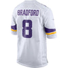 Image of Sam Bradford Minnesota Vikings Game Jersey - White 2018/2019
