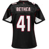 Image of Antoine Bethea Arizona Cardinals Pro Line Women's Player Jersey – Black 2018/2019