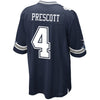 Image of Dak Prescott Dallas Cowboys Game Jersey - Navy 2018/2019