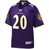 Image of Ed Reed Baltimore Ravens Pro Line Retired Team Player Jersey – Purple 2018/2019