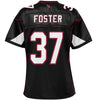 Image of D.J. Foster Arizona Cardinals Pro Line Women's Player Jersey – Black 2018/2019