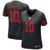 Image of Jimmy Garoppolo San Francisco 49ers Women's Game Jersey – Black 2018/2019