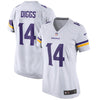 Image of Stefon Diggs Minnesota Vikings Women's Game Jersey - White 2018/2019