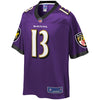 Image of John Brown Baltimore Ravens Pro Line Player Jersey – Purple 2018/2019