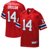Image of Steve Grogan New England Patriots Pro Line Retired Player Jersey – Red 2018/2019