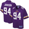 Image of Jaleel Johnson Minnesota Vikings Pro Line Team Color Player Jersey – Purple 2018/2019