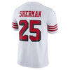 Image of Richard Sherman San Francisco 49ers Color Rush Vapor Untouchable Limited Player Jersey – White 2018/2019