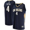 Image of Elfrid Payton New Orleans Pelicans Branded Fast Break Jersey - Icon Edition - Navy