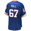 Image of Kent Hull Buffalo Bills Pro Line Retired Player Jersey - Royal 2018/2019