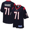 Image of David Sharpe Houston Texans NFL Pro Line Player Jersey Navy