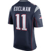 Image of ulian Edelman New England Patriots Game Jersey - Navy Blue 2018/2019
