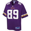 Image of David Morgan Minnesota Vikings Pro Line Team Color Player Jersey – Purple 2018/2019