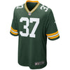 Image of Josh Jackson Green Bay Packers Game Jersey Green