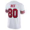 Image of Jerry Rice San Francisco 49ers Color Rush Vapor Untouchable Limited Retired Player Jersey – White 2018/2019